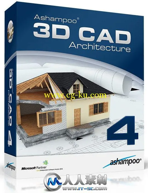 《三维CAD建筑软件V4.0版》Ashampoo 3D CAD Architecture 4.0的图片1