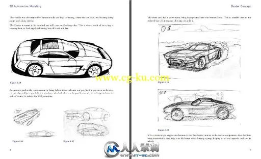 《电影与游戏三维汽车建模设计内幕书籍》3D Automotive Modeling An Insider’s Gu...的图片2