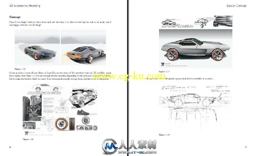 《电影与游戏三维汽车建模设计内幕书籍》3D Automotive Modeling An Insider’s Gu...的图片3