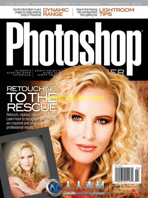 《Photoshop用户杂志2013年2月刊》Photoshop User February 2013的图片1