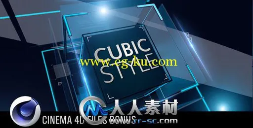 《立方体展示风格AE模板》VideoHive Cubic Style 2229929的图片1