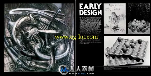 《科幻电影-异形设计书籍》H.R. Giger’s Alien的图片2