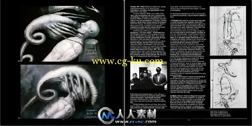 《科幻电影-异形设计书籍》H.R. Giger’s Alien的图片3