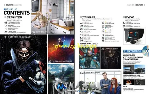 《Photoshop高端杂志2013年第105期》Advanced Photoshop UK Issue 105 2013的图片2