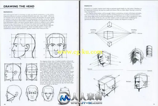 《人像肖像绘画书籍》Drawing Portraits Faces and Figures Art of Drawing By Gio...的图片2