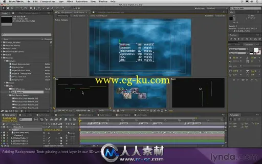 《AE学徒-片头制作视频教程》Lynda.com After Effects Apprentice 16 Creating a M...的图片2