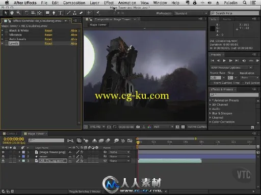 《AE CS6综合培训视频教程》VTC.com Adobe After Effects CS6 DVD的图片3