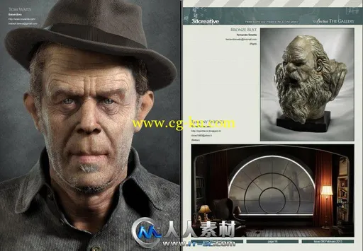 《3D创意CG杂志2013年2月刊总第90期》3DCreative Issue 90 February 2013的图片3