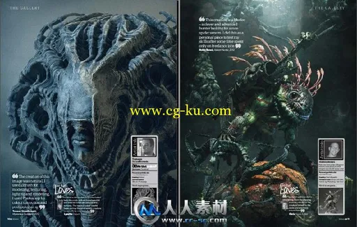 《3D艺术家书籍杂志第51期》3D Artist Issue 51 2013的图片3