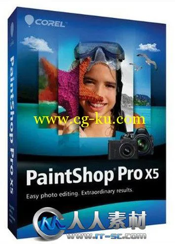 《专业相片编辑软件X5SP2版》Corel PaintShop Pro X5 SP2 v15 2.0.12 Multilingual的图片1