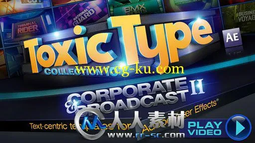 《DJ最强AE字体Logo模板合辑Vol.10》Digital Juice ToxicType Collection 10 Corpo...的图片23