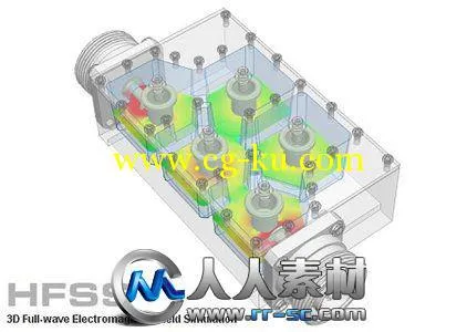 《高频和高速元件全波电磁场仿真工具14.0.1》ANSYS HFSS 14.0.1的图片1