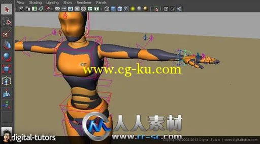 《Maya骨骼动作捕捉视频教程》Digital-Tutors Retargeting MoCap to Custom Rigs i...的图片3