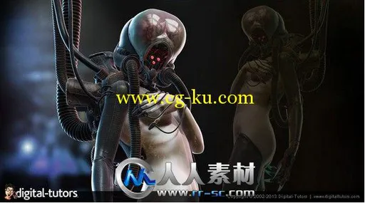 《ZBrush机械生命制作视频教程》Digital-Tutors Creative Development Concepting ...的图片2