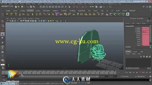 《Maya基础入门视频教程》video2brain Autodesk Maya Basics German的图片2