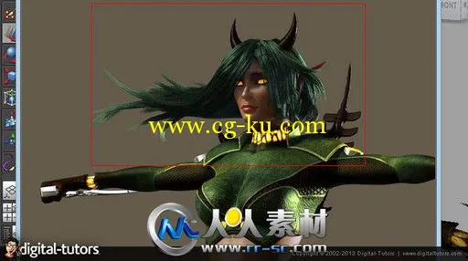 《Maya与Silo制作科幻角色视频教程》Digital–Tutors Creating a Sci-Fi Villain i...的图片3