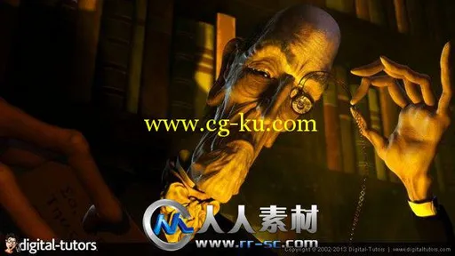 《ZBrush与Maya制作逼真老年人视频教程》Digital-Tutors Creating an Aged Charact...的图片2