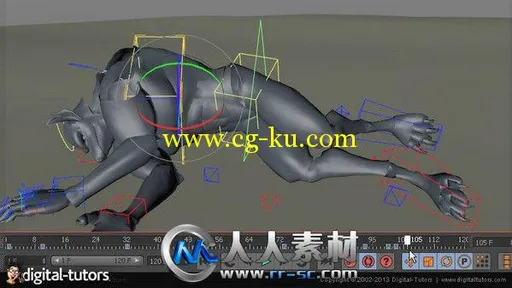 《C4D动画技术视频教程》Digital-Tutors Animation Polishing Techniques in CINEM...的图片3