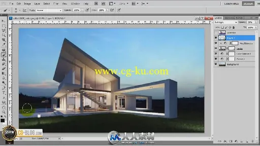 《VRay高级训练视频教程》CG Blog VILLA T Full Training的图片3