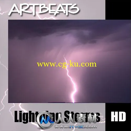 《闪电风暴雷雨视频素材合辑》Artbeats Lightning Storms HD的图片1