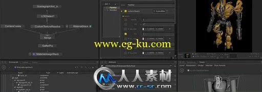 《画面开发与照明工具V1.1v6版》The Foundry KATANA v1.1v6 Linux64 XFORCE的图片3