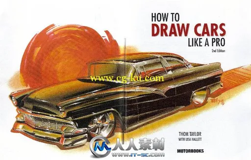 《汽车手绘绘画书籍》How to Draw Cars Like a Pro的图片1