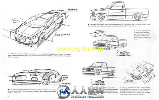 《汽车手绘绘画书籍》How to Draw Cars Like a Pro的图片3