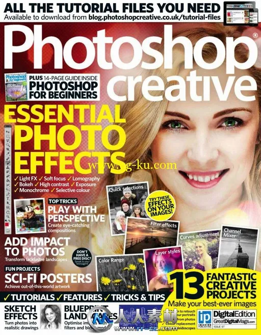 《Photoshop创意杂志2013年第97期》Photoshop Creative Issue 97 2013的图片1