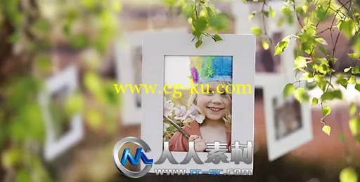 《阳光明媚温馨相册AE模板》Videohive Photo Gallery on a Sunny Afternoon 3209013的图片1