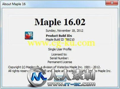 《高等数学软件16.02带扩展程序》Maplesoft Maple 16.02 with Add-ons的图片2