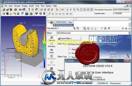 《金属模拟仿真分析10.2》SFTC Deform 10.2的图片2