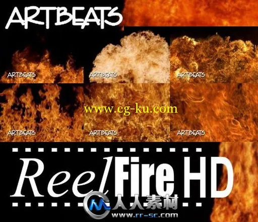 《火焰爆炸烟花视频素材合辑》Artbeats ReelFire HD的图片1