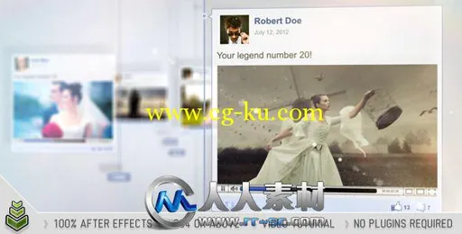 《社交网站时间线AE模板》Videohive Timeline Story 2601481的图片1