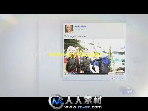 《社交网站时间线AE模板》Videohive Timeline Story 2601481的图片3