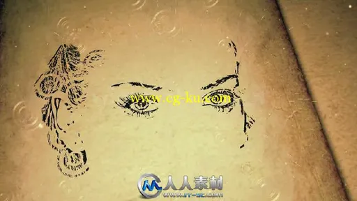 《雨滴人像AE模板》VideoHive Portrait 1927960的图片2