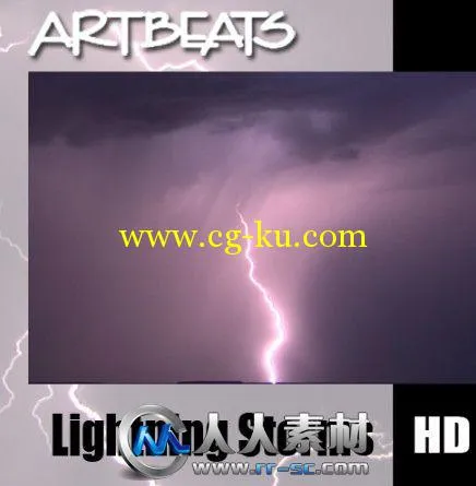 《闪电风暴实拍高清视频素材合辑》Artbeats Lightning Storms HD的图片1