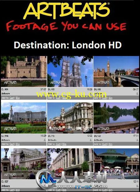 《伦敦城市高清实拍视频素材合辑》Artbeats Destination London HD的图片1