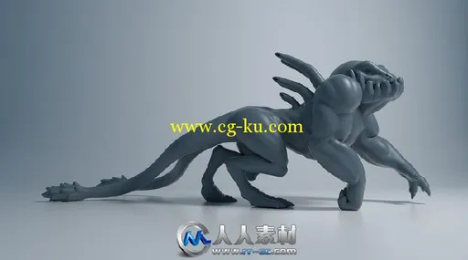 《blender角色建模训练视频教程》CG Cookie Creature Modeling for Production Tra...的图片2