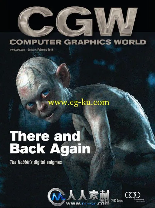 《计算机图形世界2013年1、2月合刊》Computer Graphics World JanuaryFebruary 2013的图片1