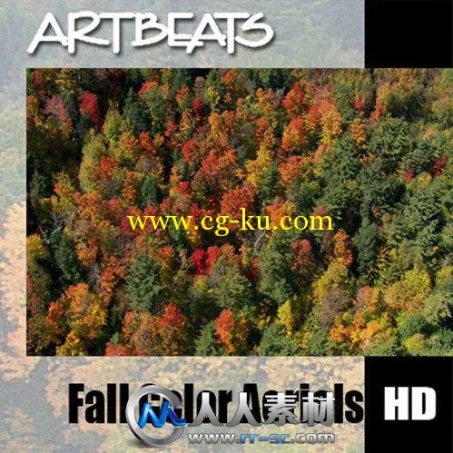 《航拍秋天森林落叶景色高清实拍视频素材合辑》Artbeats Fall Color Aerials HD的图片1