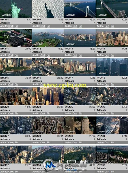 《航拍纽约城市高清实拍视频素材合辑》Artbeats New York City Aerials HD的图片2