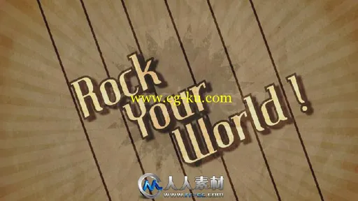 《牛仔复古海报AE模板》Videohive Rockabilly 123444的图片2