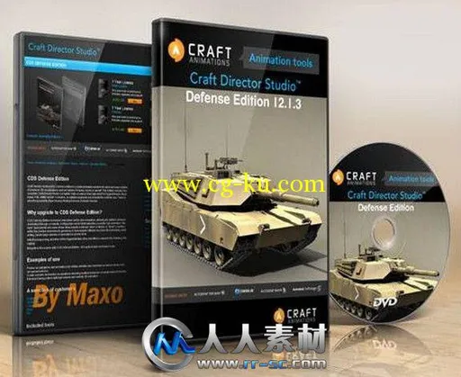 《专业实时三维动画模拟工具V12.1.3版》Craft Director Studio Defense Edition 12...的图片4