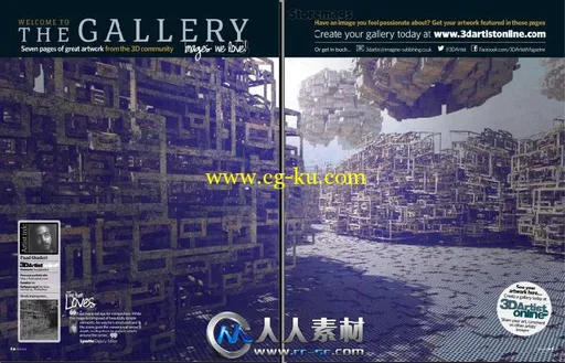 《3D艺术家书籍杂志第52期》3D Artist Issue 52 2013的图片2