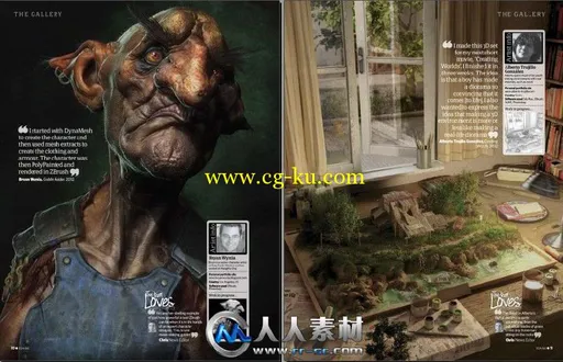 《3D艺术家书籍杂志第52期》3D Artist Issue 52 2013的图片3