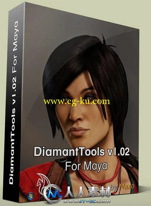 《Maya角色建模插件V1.02版》RD3D DiamantTools v1.02 For Maya 2011–2013 x32/x64的图片3