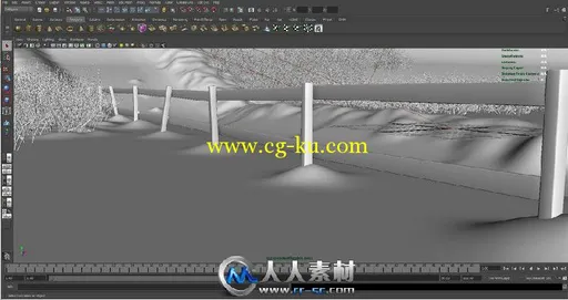 《雪景视觉特效综合制作视频教程》cmiVFX Maya VRay Nuke Advanced Software Rende...的图片2