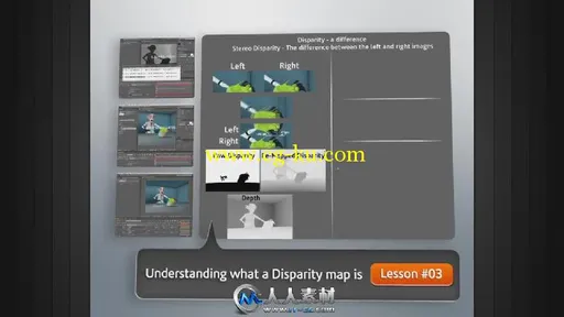 《AE立体景深视频教程》Digital-Tutors Advanced Stereo Workflows in After Effec...的图片3