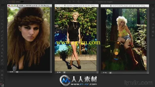 《PS修图技巧之时尚编辑视频教程》Lynda.com Photoshop Retouching Techniques Fas...的图片3
