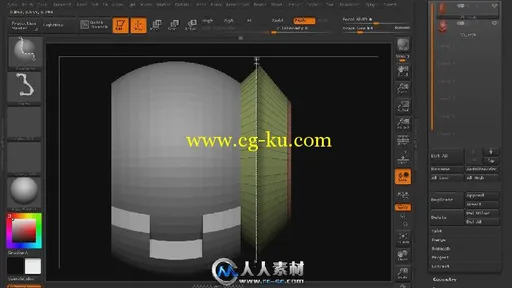 《ZBrush硬表面技术视频教程》Digital-Tutors Hard Surface Techniques in ZBrush 4R5的图片3